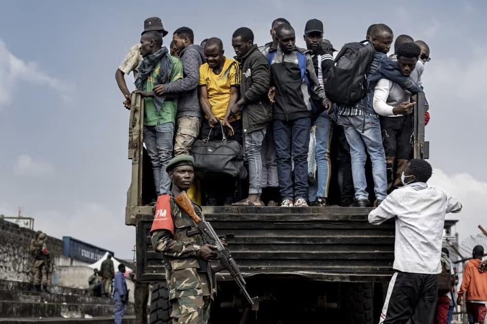 Illustration — RDC : Human Rights Watch accuse le M23 et l'armée rwandaise d'abus massifs, recrutement forcé, torture et exécutions dans l'est