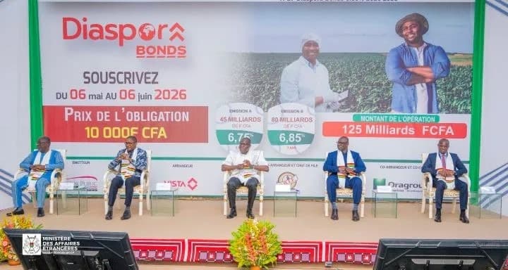 Illustration — Burkina Faso : le Diaspora Bond dépasse les 151 milliards FCFA de souscriptions